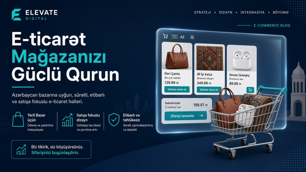E-ticarət saytı necə qurulur? Azərbaycanda onlayn satış platforması bələdçisi — Code Symphony Blog