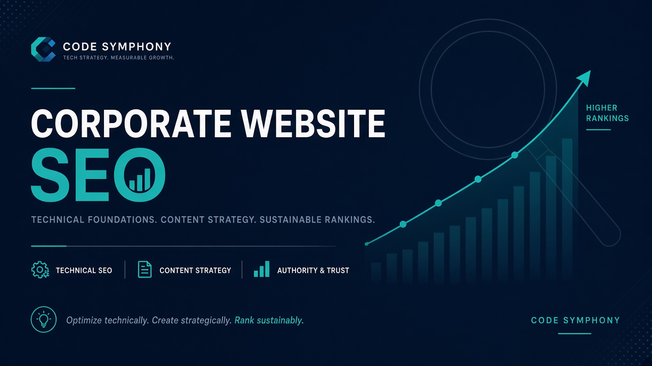 Korporativ veb sayt SEO checklist: Google-da görünmək üçün 15 addım — Code Symphony Blog