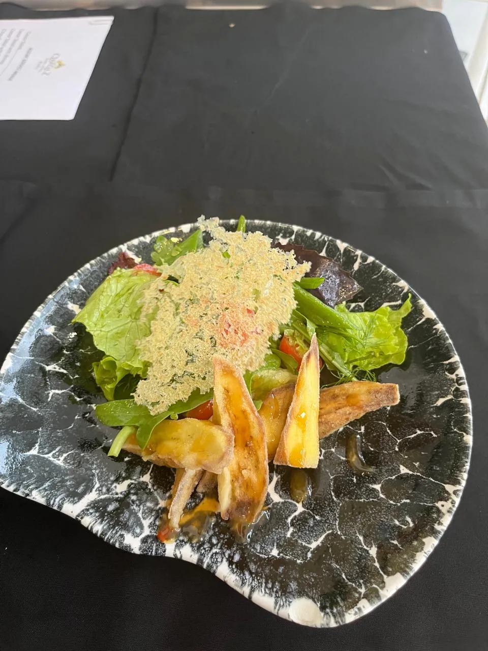 Xırçıldayan badımcan salatı