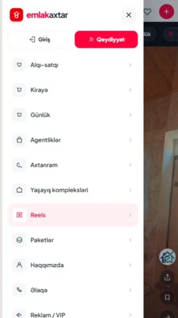 Emlakaxtar.az - Əmlak Platforması — mobil 3 | Code Symphony