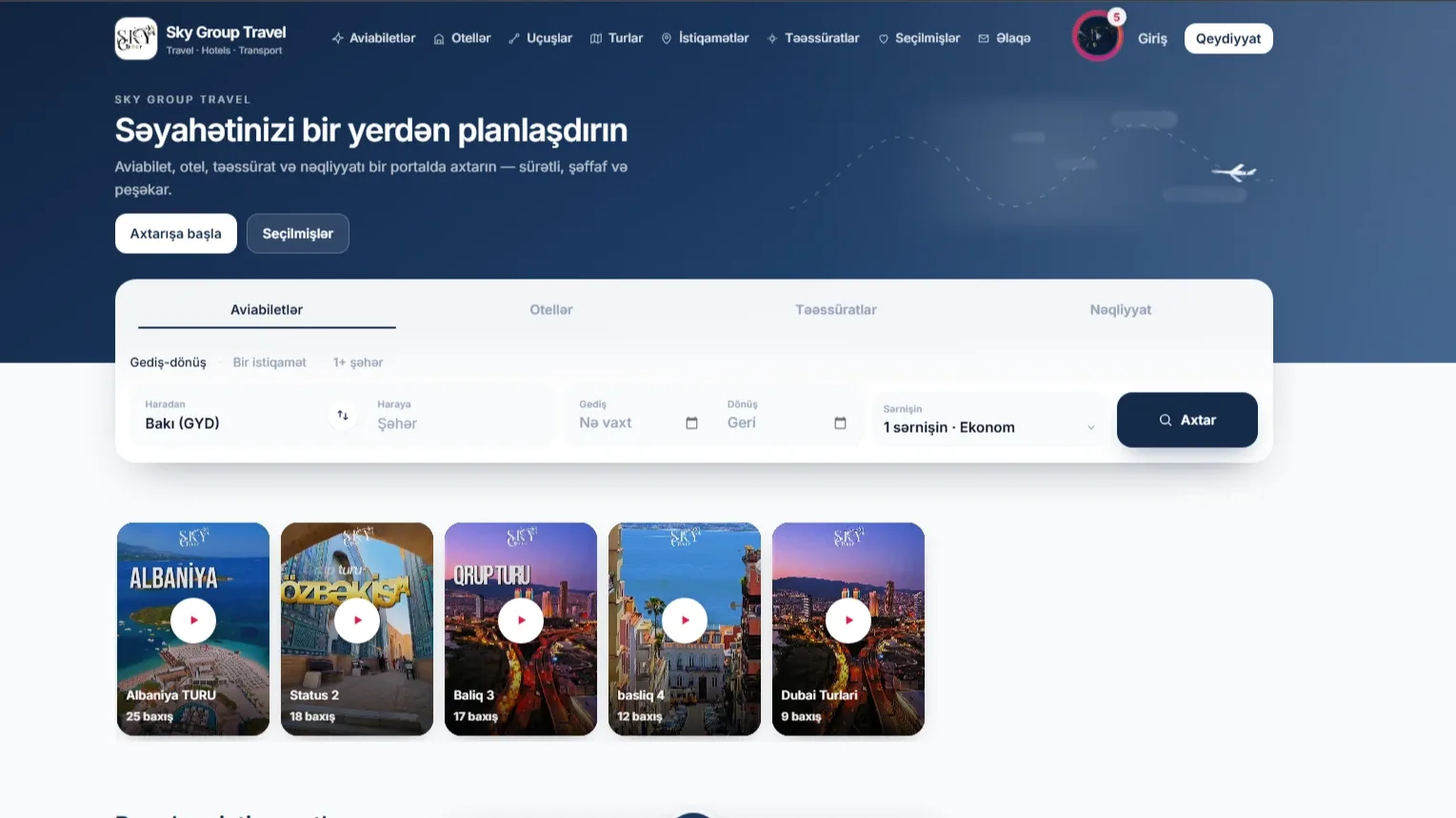 Code Symphony — Bakı veb sayt hazırlanması və IT şirkəti, peşəkar portfolio