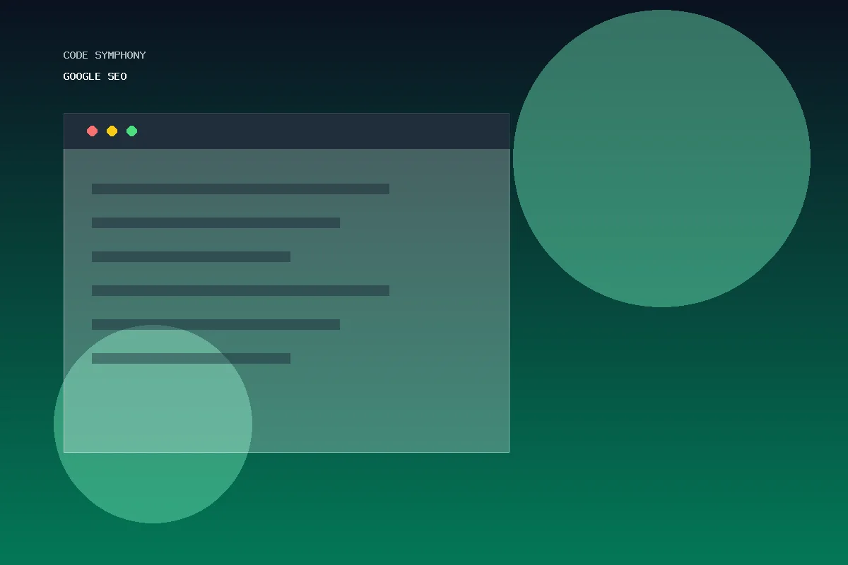 Google SEO — Code Symphony Bakı veb sayt hazırlanması