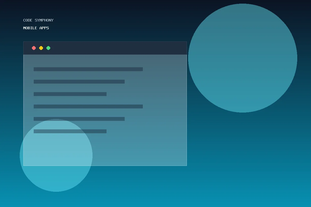 Mobil tətbiqlər — Code Symphony Bakı veb sayt hazırlanması
